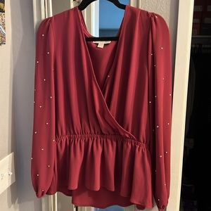 Michael Kors embellished blouse
